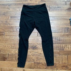 Cotton Leggings w/ Ankle Design